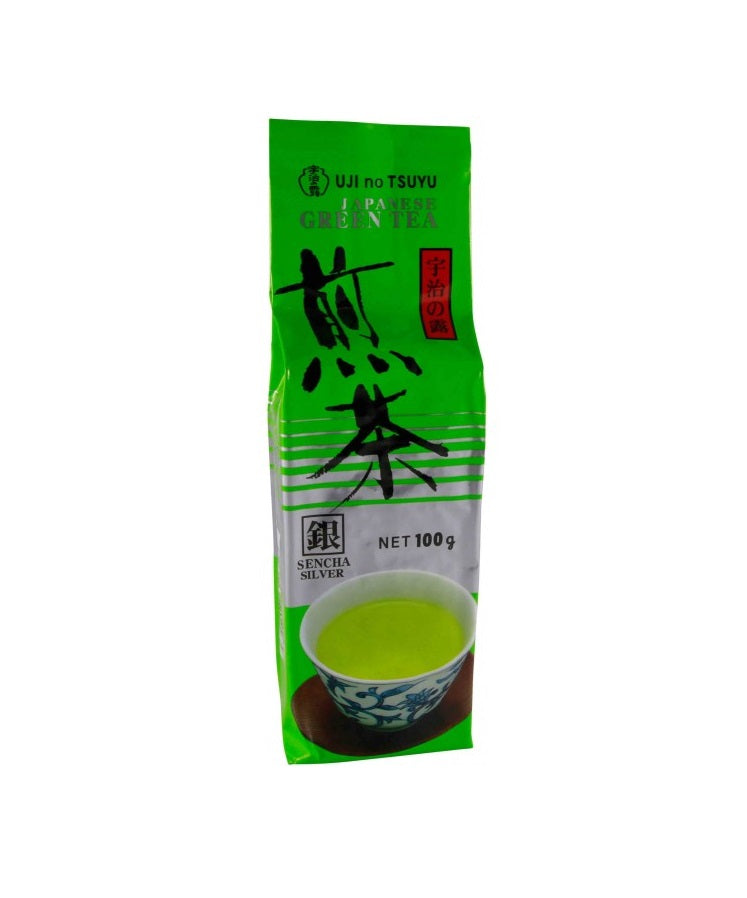 Ujinotsuyu Japanese Green Tea Sencha Silver Herbal Products Direct