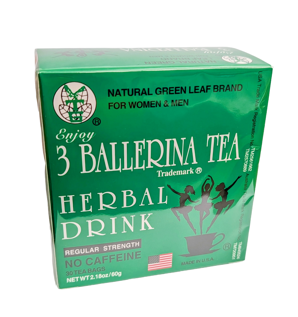 3 Ballerina Tea Herbal Drink Regular Strength — Herbal Products Direct