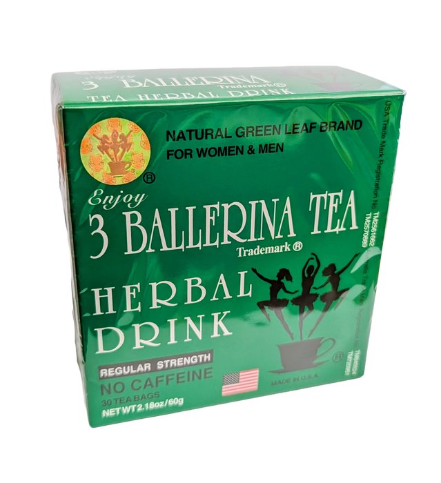 3 Ballerina Tea Herbal Drink Regular Strength - Herbal Products Direct