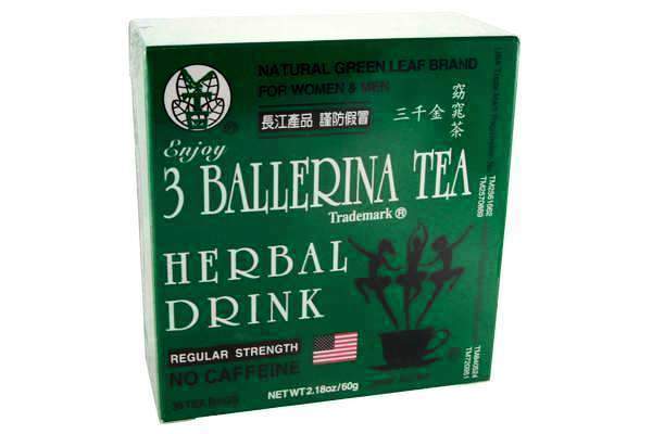3 Ballerina Tea Herbal Drink Regular Strength from Ballerina Tea Company - Herbal Products Direct