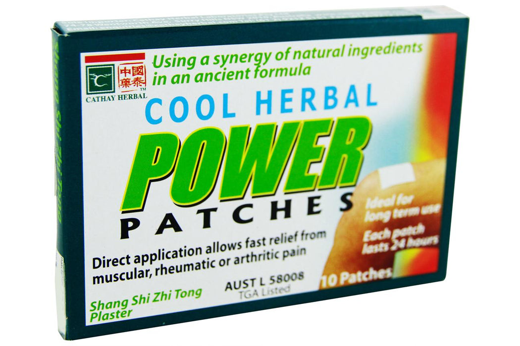 Cool Herbal Power Patches from Cathay Herbal - Herbal Products Direct