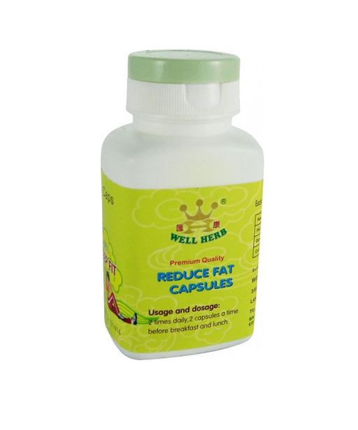 Keep Fit Reduce Fat Capsules - BOTTLE 60 CAPS from Well Herb - Herbal Products Direct