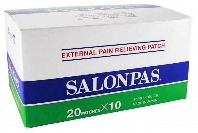 Salonpas Pain Relief Patches - GENUINE PRODUCT from Hisamitsu - Herbal Products Direct